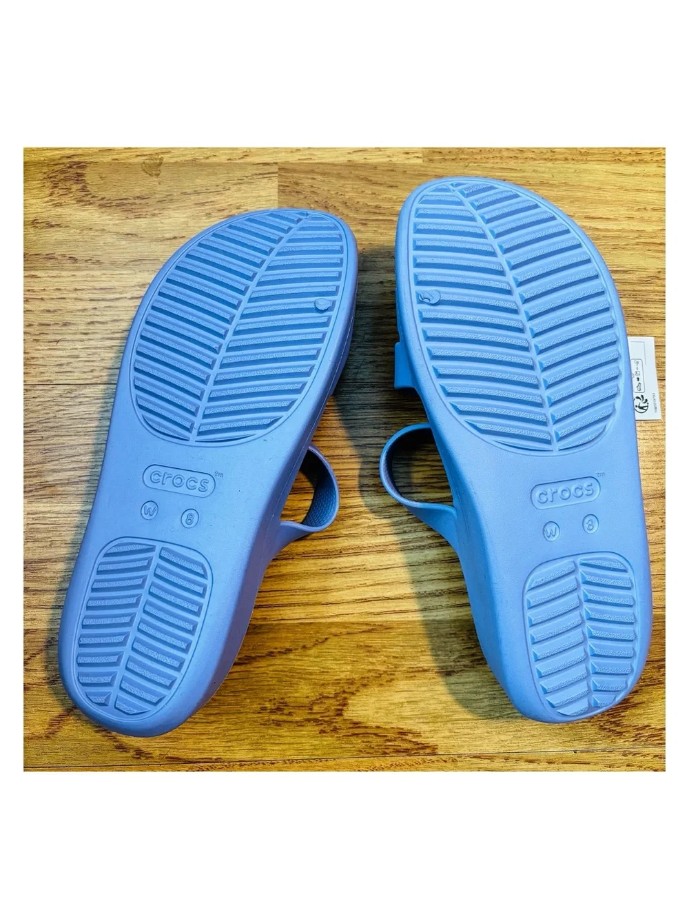 NWT- Women's Crocs Getaway Waterproof Strappy Slide Sandal- Size 8